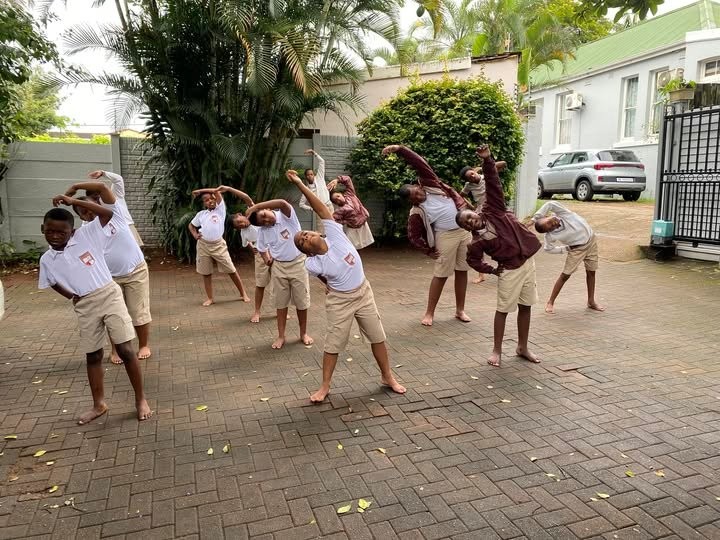 Outdoor activity at Camelot College